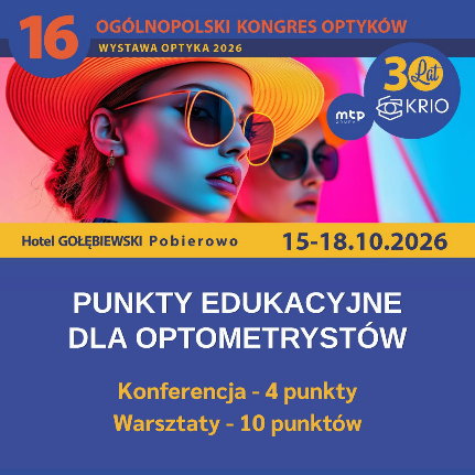 Punkty edukacyjne dla optometrystów